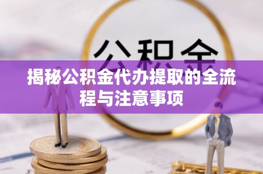 南部揭秘公积金代办提取的全流程与注意事项