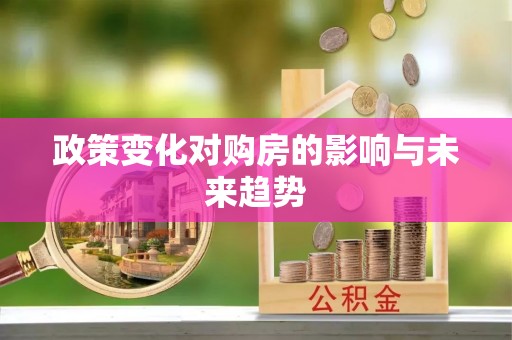 南部政策变化对购房的影响与未来趋势