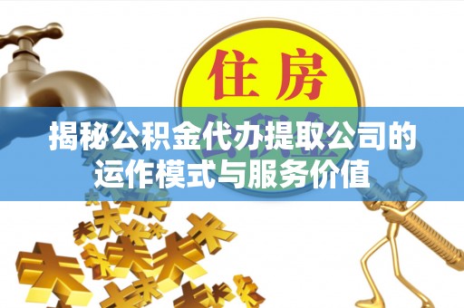 南部揭秘公积金代办提取公司的运作模式与服务价值